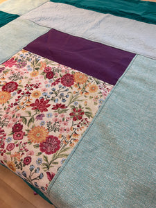Couverture florale/poupon