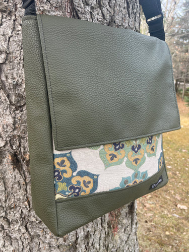 Troubadour kaki mandala vegan